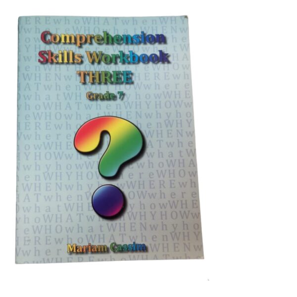 Comprehension skills workbook three grade 7