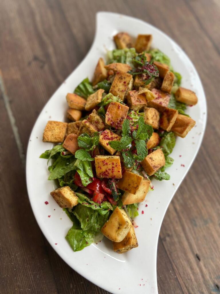 Palestinian Fattoush Salad