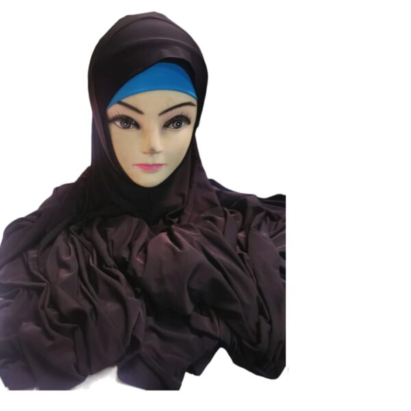 Ladies knee length slinky burqas