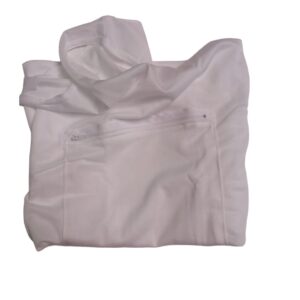 Men's hajj white vest with pockets