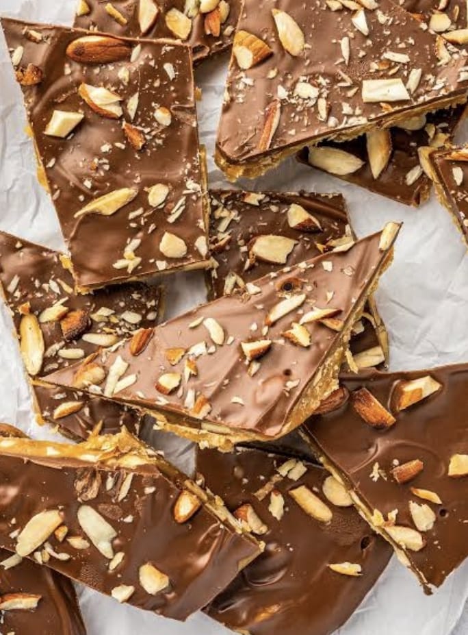 Homemade Almond Roca