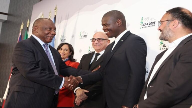 Ramaphosa attends Group Seven Outreach But did not Meet Trump for Face-to-Face talks