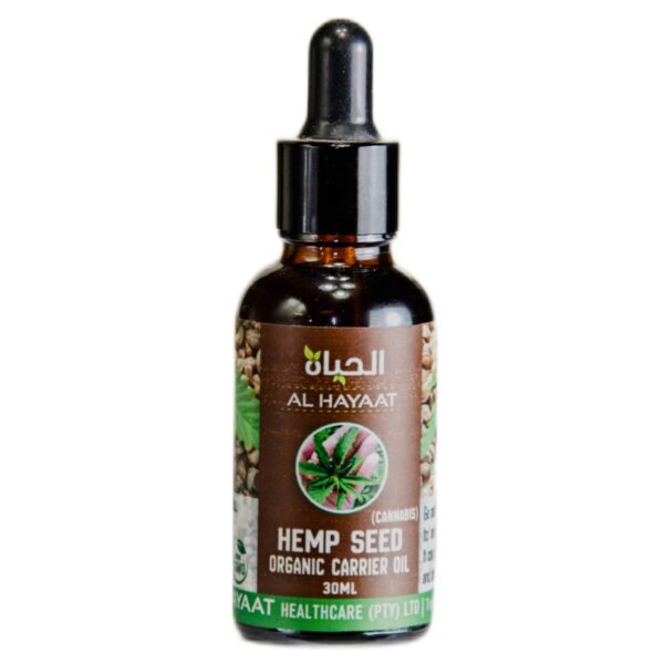 Al Hayaat Hemp Seed Organic carrier oil 30ml
