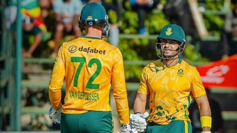 South Africa Takes Five Wicket Win over Zimbabwe in T20I Tri- Series Opener