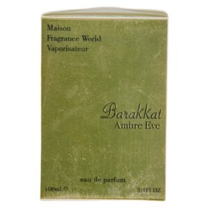 Maison Fragrance World Vaporisateur Barakkat Ambre Eve 100ml