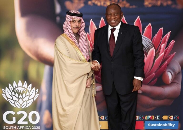 Saudi Arabia strengthens Trade, Business and other relations With SA at G20 Summit 2025