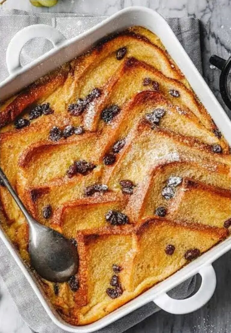Classic Bread & Butter Pudding