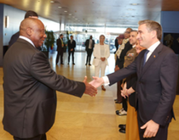 President Ramaphosa in Spain for “In Defence of Democracy Initiative”