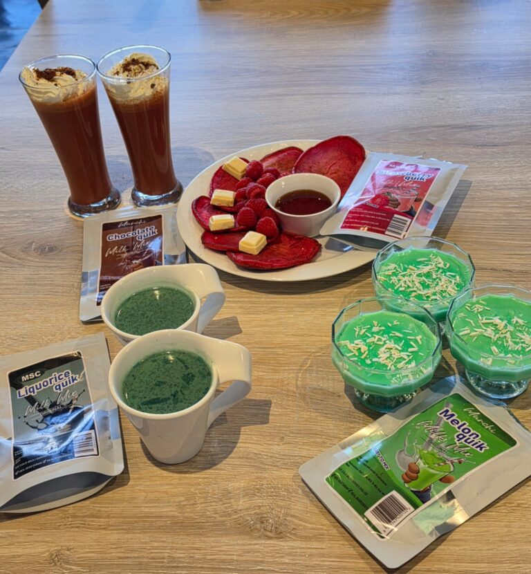 Melon milk ghas dessert