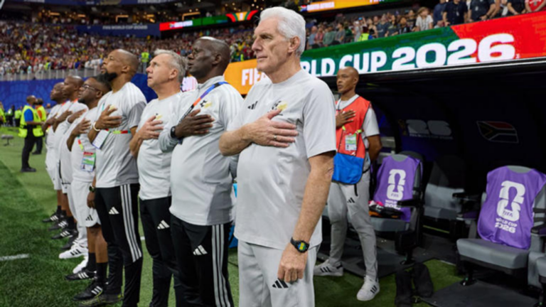 Bafana Bafana Coach takes no Nonsense Stance While team scores draw against Czechia