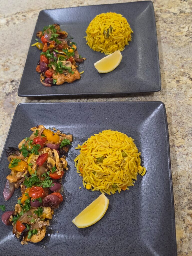 Mediterranean Baked Fish